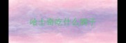 哈士奇吃什么牌子