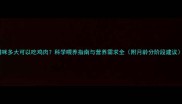 猫咪多大可以吃鸡肉科学喂养指南与营养需求全附月龄分阶段建议