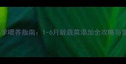 哈士奇幼犬科学喂养指南1-6月龄蔬菜添加全攻略与营养配比方案