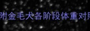 金毛10斤多重算标准吗附金毛犬各阶段体重对照表新手必看养宠指南