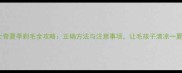 哈士奇夏季剃毛全攻略正确方法与注意事项让毛孩子清凉一夏