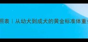 博美犬月龄体重对照表从幼犬到成犬的黄金标准体重参考附喂养指南