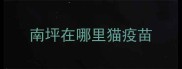 南坪在哪里猫疫苗