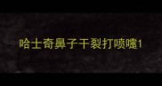 哈士奇鼻子干裂打喷嚏