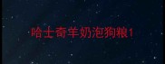 哈士奇羊奶泡狗粮